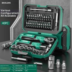 Magic Box Bits Set Ratchet Wrench Screwdriver Set